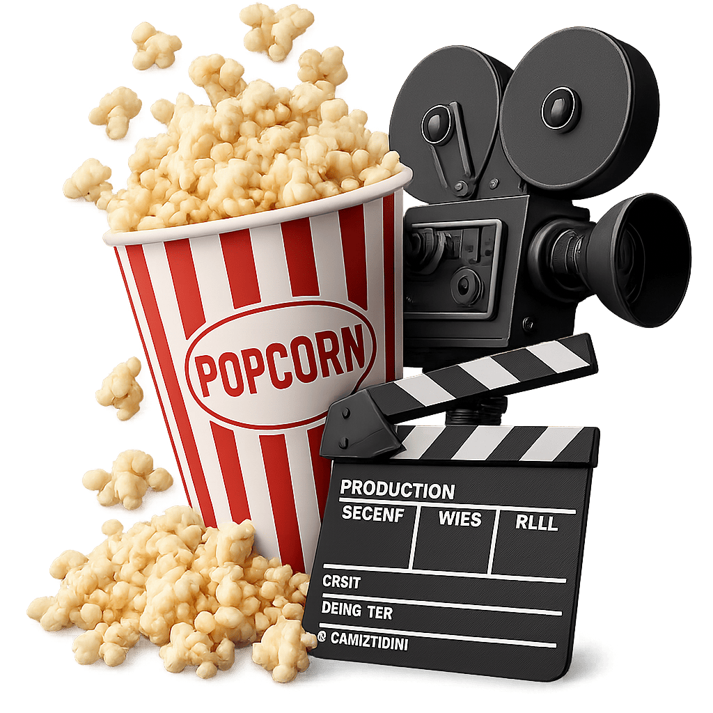 Pipoca e cinema